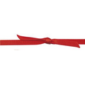 Red Satin Stretch Loop Ribbon & Bow (5Mmx6" Loop)
